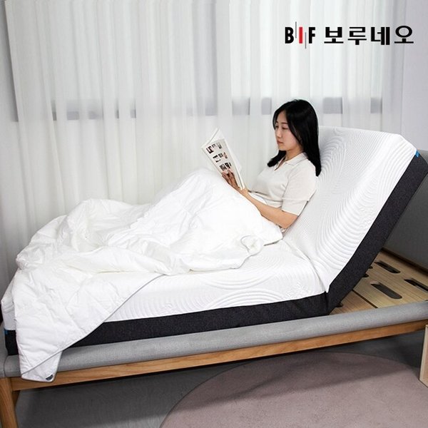 앳홈 아톰 모션 베드 매트리스 일체형 퀸(Q 1500)-무선형 리모컨