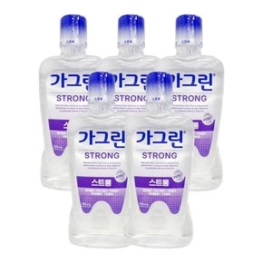 스트롱 구강청결제 750ml X 5개