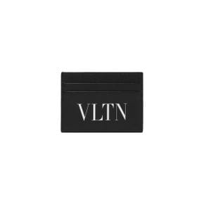 로고 시그니쳐 싱글 카드 홀더 블랙 Valentino Logo Signature Single Card Holder Bla