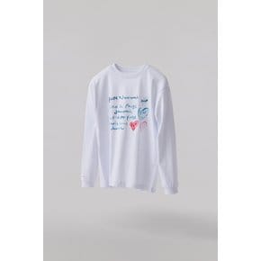 [스타필드 수원]  제인마치 레터링 핸드드로잉 티셔츠 (EZ709LJ)