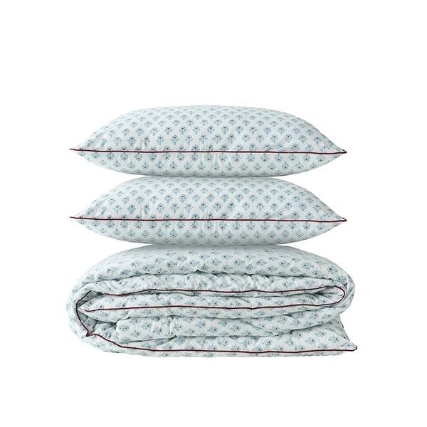 블루벨 60수 고밀도워싱면 베개커버