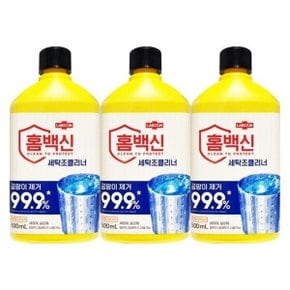 홈백신 세탁조 클리너 500mL X 3개