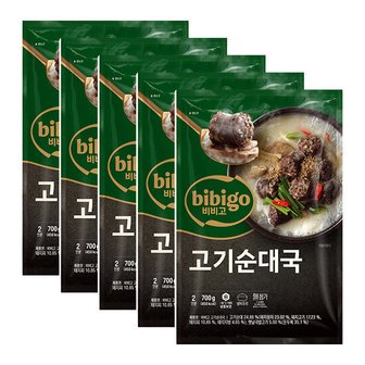  [CJ]비비고 고기순대국 700g x 5개