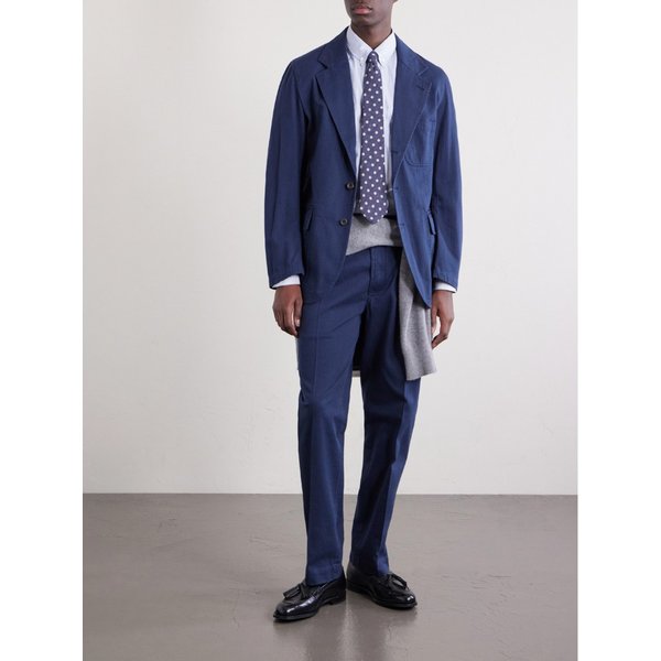 드레익스 게임스 스트레이트 레그 헤링본 코튼 수트 팬츠 46376663163066479