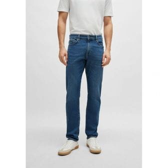 이스퀘어 4506329 BOSS DELAWARE3-1 - SLIM FIT Straight leg jeans blue seventeen