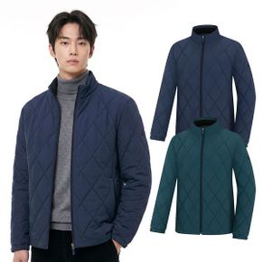 남성 겨울 웰론 다이아몬드 퀄팅 골프 패딩 자켓 BSC066VJ5M_P405216075