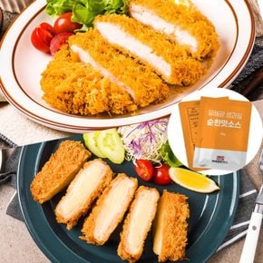 유혜광 수제통등심 8장(260g x 4팩)+치즈폭포 200g x 2장+순한맛소스 50g x 6봉