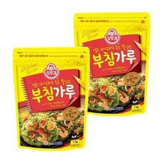 부침가루 1kg x 2개/총2kg