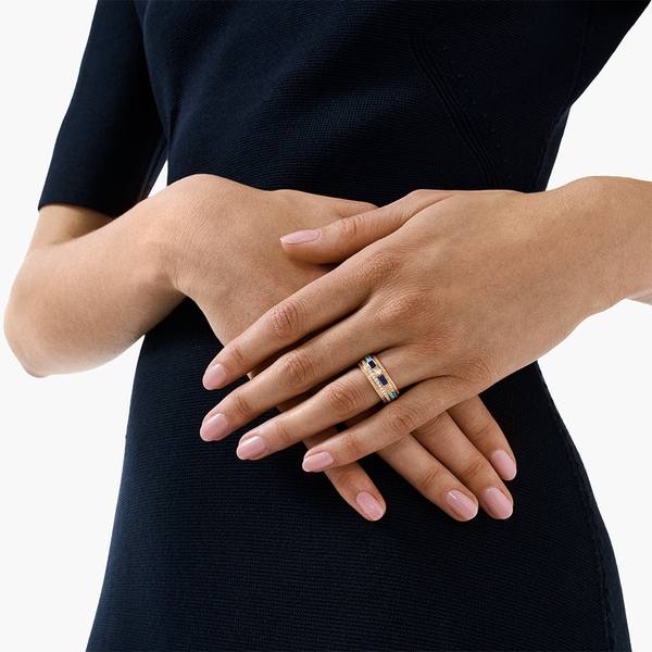 포제션 바이브런트 팰리스 링 로즈 골드 - 다이아몬드