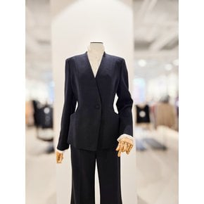 [파주점] [더아이잗컬렉션]논칼라 미니멀 원 버튼 자켓 CR2A0JK311