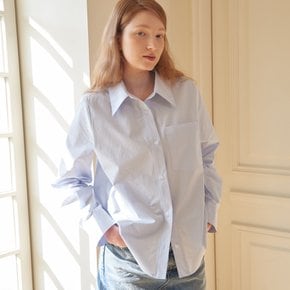 Basic Cotton Shirt Blue