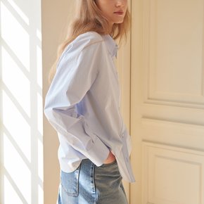 Basic Cotton Shirt Blue