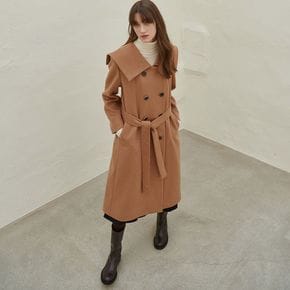 SAILOR COLLOR DOUBLE COAT_CAMEL