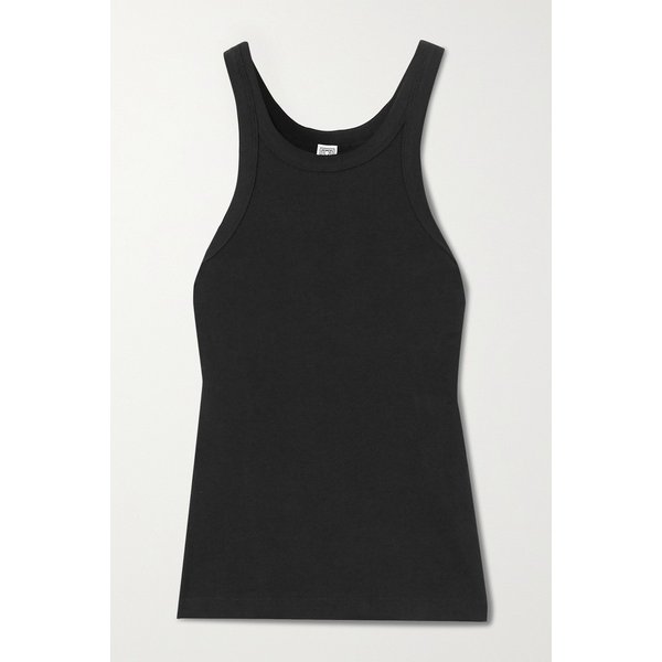 에스페라 골지  코튼 혼방 저지 탱크탑 블랙 19325877437278521