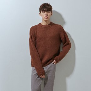 6118 maca wool knit brwon