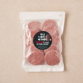 [냉동/호주산] 와규 스테이크 버거 패티 1,000g(100g*10)