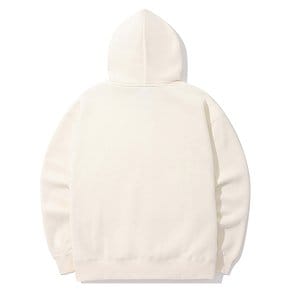 1754 ARCH LOGO BOUCLE FLEECE HOODIE 크림