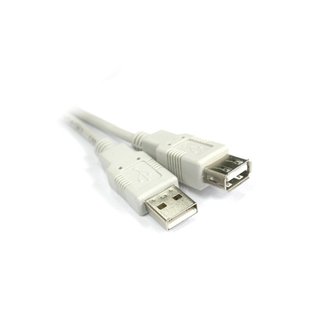 엠지솔루션 (NETmate) NMC-UF250 USB 2.0 A-A M/F 연장케이블 5m