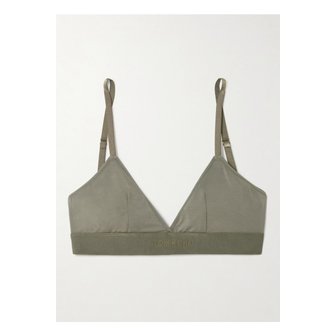 톰포드 스트레치 모달 저지 소프트 컵 트라이앵글 브라 그린 46376663162862562