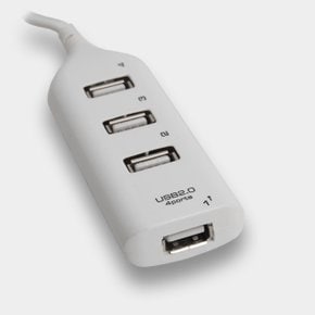 멀티 4포트 USB 허브 노트북 USB-4PORTS 벌크