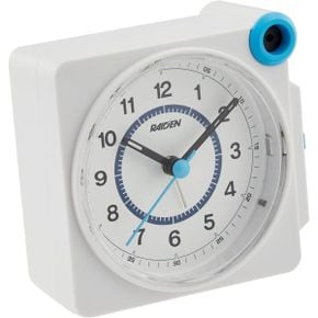 일본 세이코 슈퍼 라이덴 알람시계 Seiko Clock NR448W Analog Clock Alarm Clock Loud PYXIS Pi