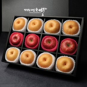 [9/2(월) 순차출고][과일愛]사과/배 선물세트 특3호 (사과4과/배8과 - 6.5kg)