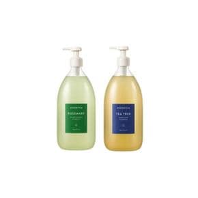 아로마티카 샴푸 2종세트 (로즈마리 1000ml+티트리 1000ml)