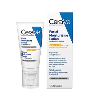 세라비 AM 페이셜 모이스처라이징 로션 SPF 50 CeraVe AM Facial Lotion 52ml