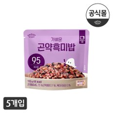 가벼운 곤약밥 흑미 5팩