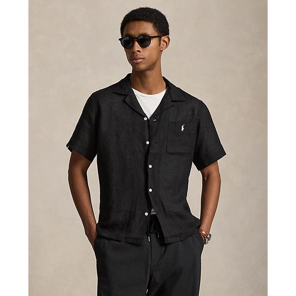 남성 클래식핏 리넨 캠프 셔츠(MNPOWOV1N821009001)