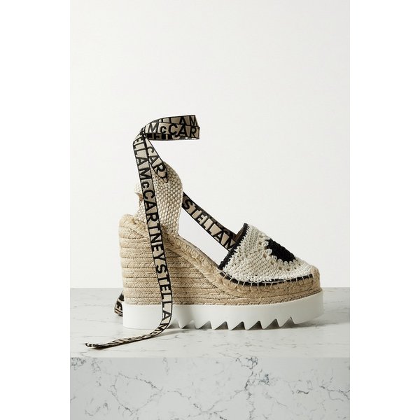 스텔라매카트니 가이아 크로셰 플랫폼 웨지 힐 에스파드리유 1647597304867782