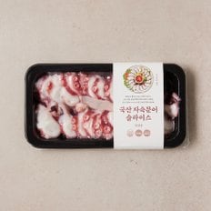 [냉장][국산] 자숙 문어 슬라이스 (200g)