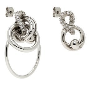 저스틴 클렌퀏 리비 이어링 LIBBY EARRINGS PALLADIUM Palladium
