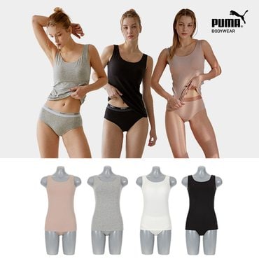 Puma MID IMPACT FIT BRA - Medium support sports bra - black