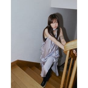 Satin Modal Onepiece_Silver