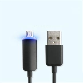 USB Micro 5Pin 케이블 1M LED Black USB 2.0 SP369