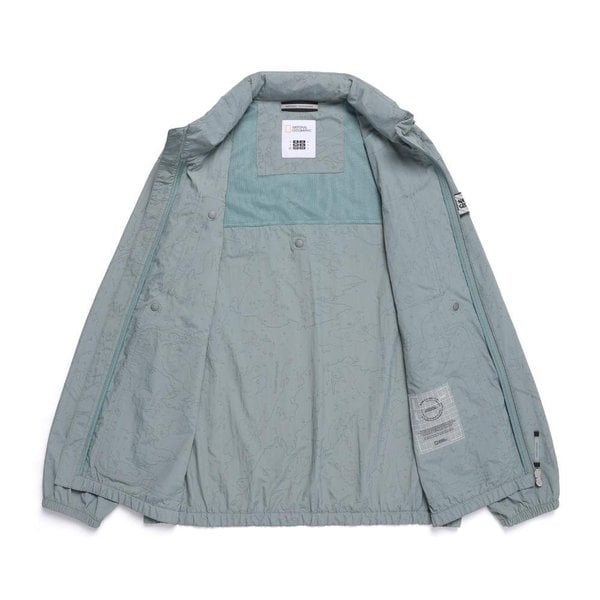 [여주점] N252UJP120 NRN 올오버프린트 셋업 바람막이 KHAKI GREEN