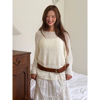 리엘 Mendls cotton knit (ivory)