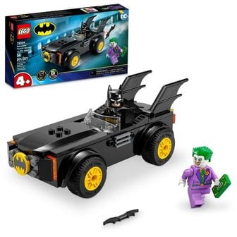 보드엠 LEGO DC 배트모빌 추격: 배트맨 대 배트맨 조커 슈퍼 히어로 장난감 76264