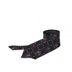 엔지니어드 가먼츠 24 Neck Tie Black Polyester Floral Jacquard (24S1H00