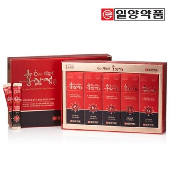 6년근 홍삼정 스틱 짜먹는 홍삼 진액 농축액 진세노사이드 red ginseng 선물세트 (S23748941)