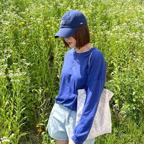 / 펀치 오버핏 시스루 시보리 슬라브 티셔츠