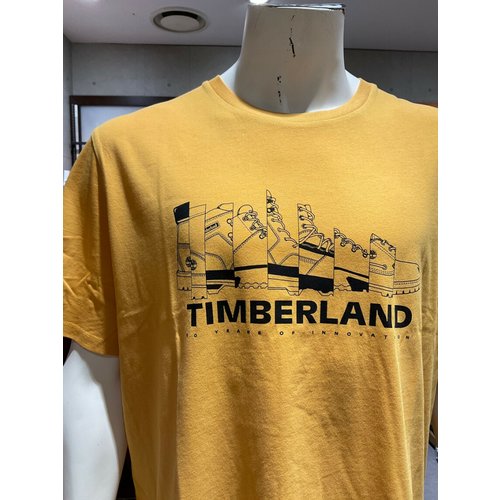 팀버랜드 A27YF 231 그래픽 반팔 티셔츠 옐로우