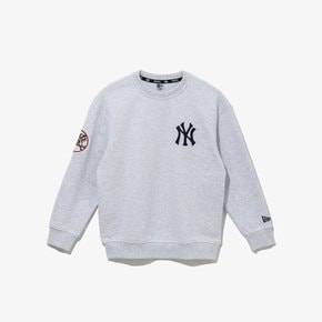 [스타필드수원][키즈]MLB 뉴욕양키스 팀 로고 맨투맨 헤더 그레이 (14681103)