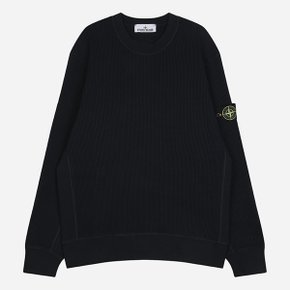 [시흥점] 6S 6100056 S0044 V0020 와펜 패치 와플 플리스 맨투맨 네이비