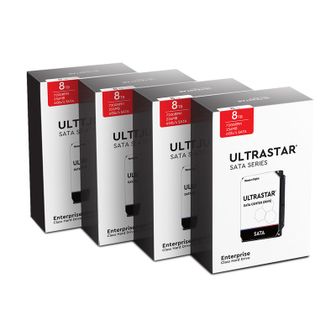 NS홈쇼핑 WD Ultrastar HC320 8TBx4 32TB SATA3 패키지 4PACK[30715689]