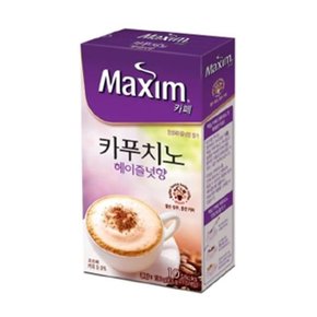 동서 맥심카페카푸치노헤즐넛향 13g x 10T (W7D0D1E)