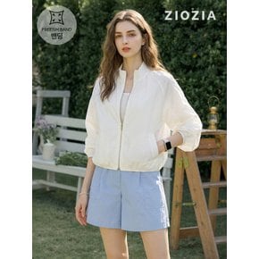 [ZIOZIA W] 여성 원턱 하프 팬츠 (AFE2PH2101)