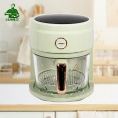  리빙센스 에어프라이어 3.5L 저지방 튀김 간편 요리 LS-AF649VG 그린