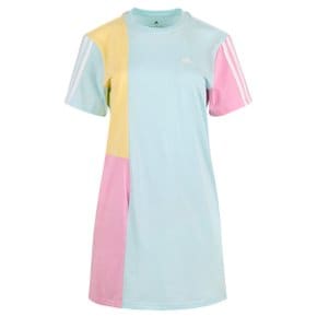 여성 에센셜 컬러블록 드레스 원피스 HN5494